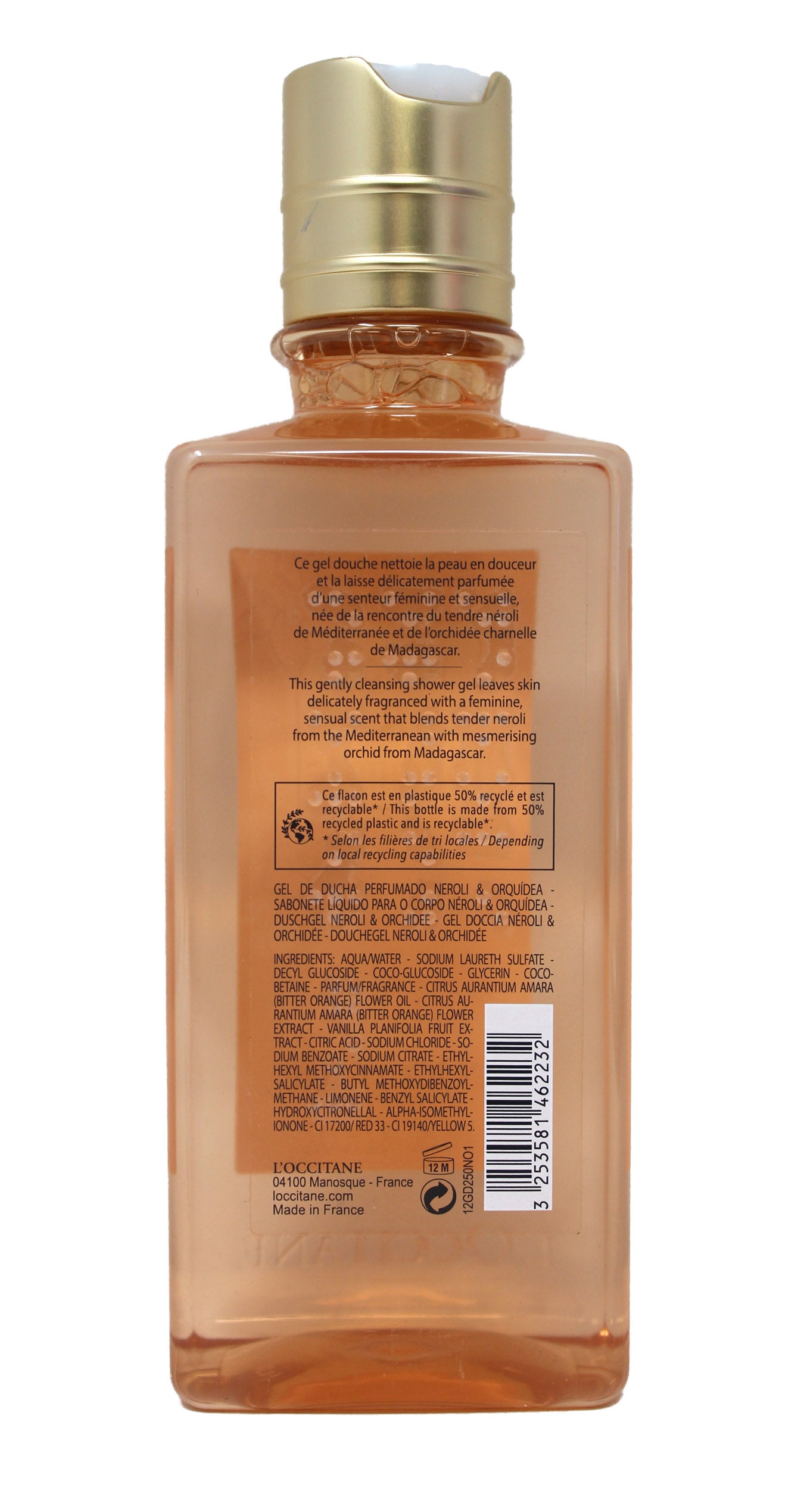 L'Occitane Graceful Neroli & Orchidee Shower Gel 8.2 Ounces