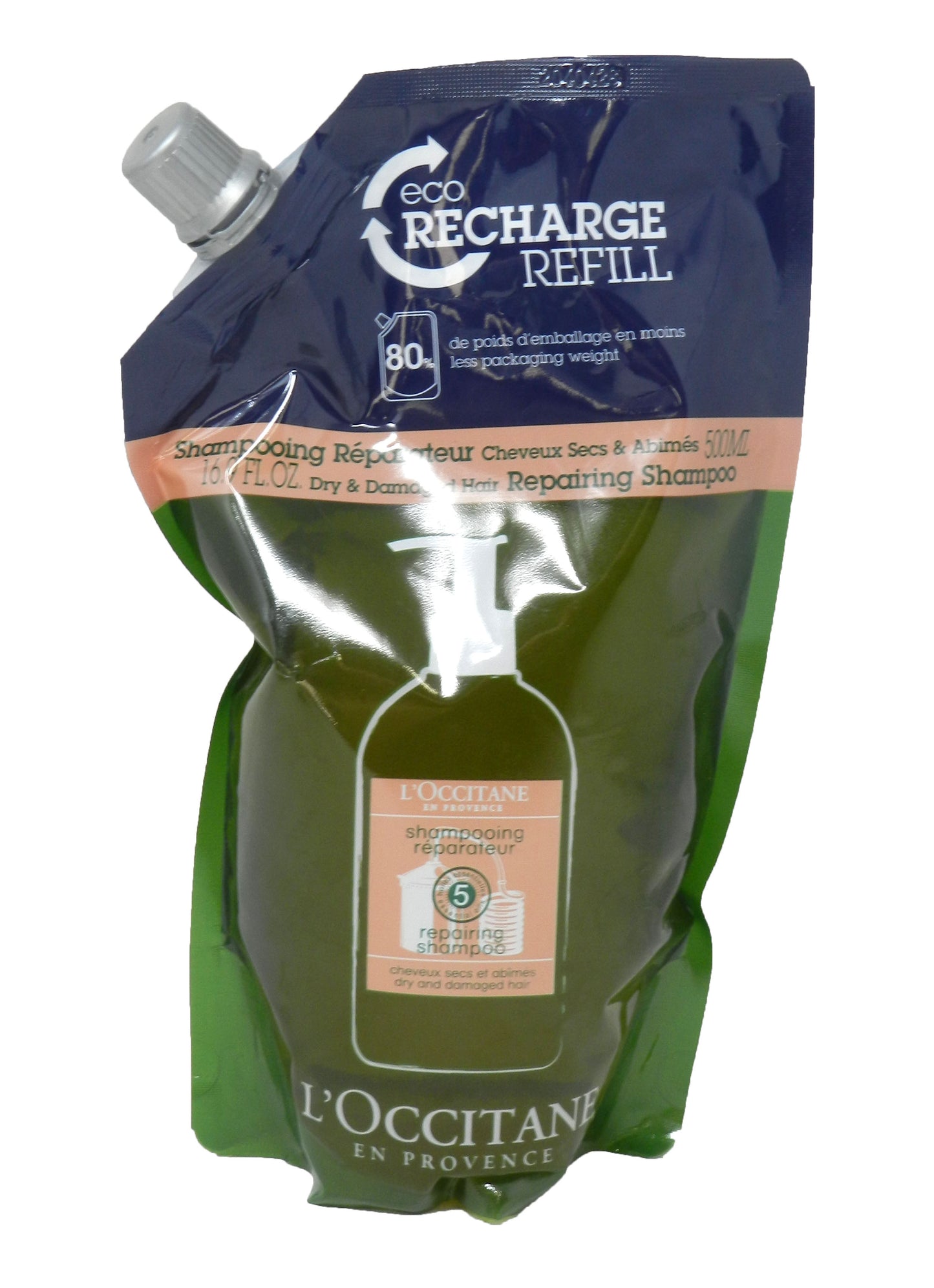 L'Occitane Aromachologie Repairing Shampoo Refill 16.9 Ounces