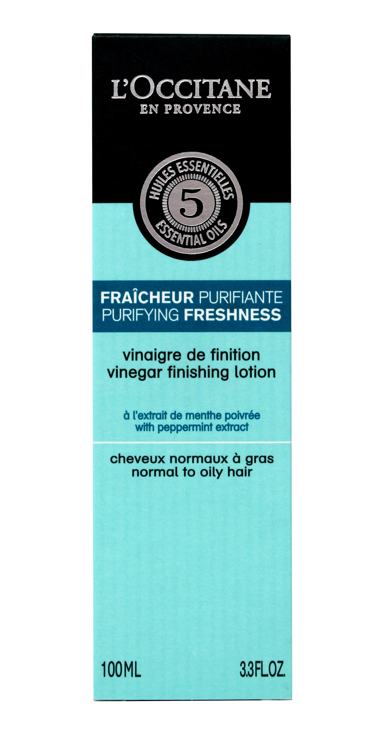L'Occitane Aromachologie Purifying Vinegar Finishing Lotion 3.3 Ounces