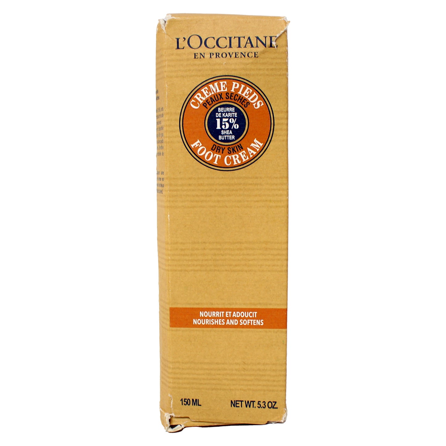 L'OCCITANE Shea Butter Foot Cream 5.3 Ounce