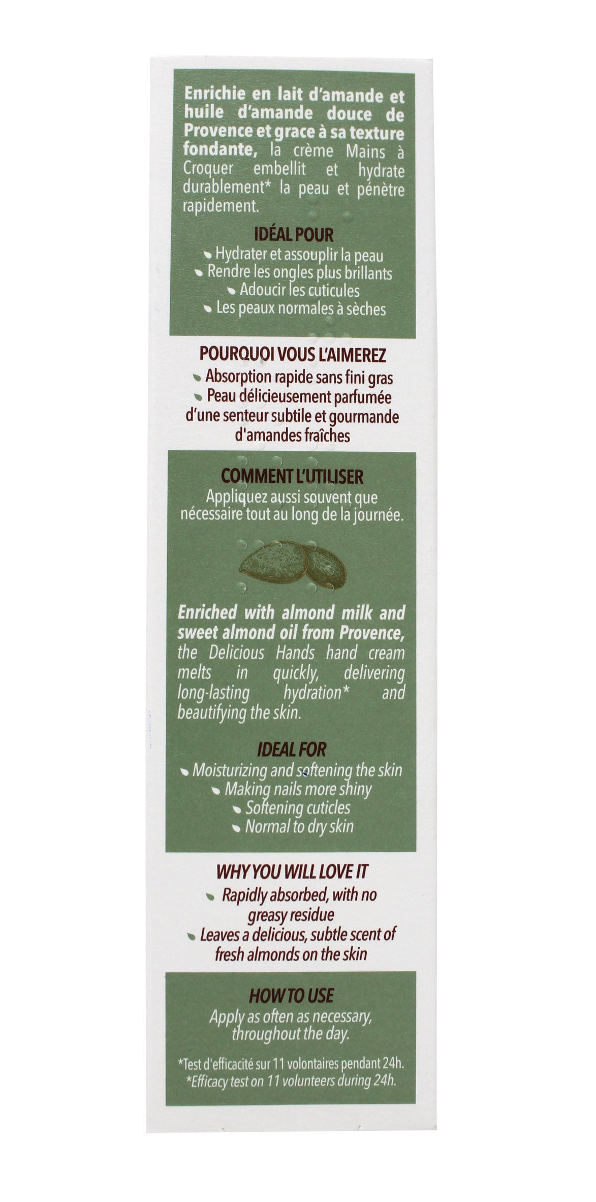 L'Occitane Almond Delicious Hand Cream 2.6 Ounces