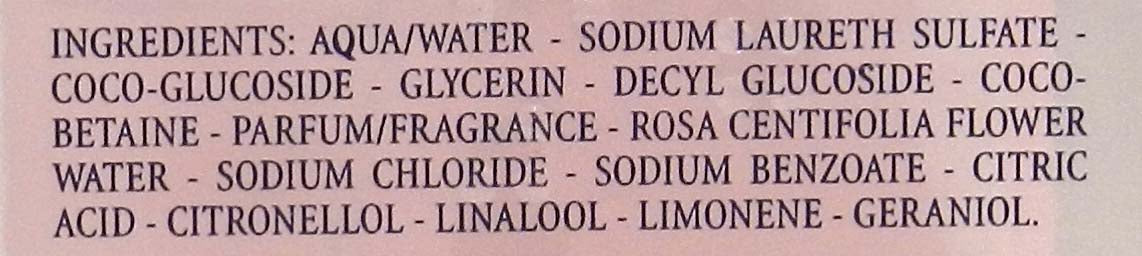 L'Occitane Rose Shower Gel 8.4 Ounces