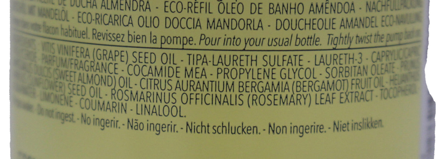 L'Occitane Almond Shower Oil Refill 16.9 Ounce