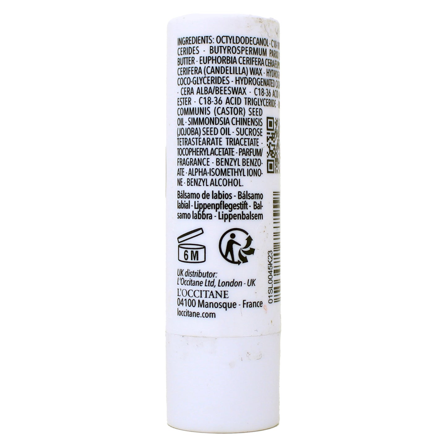 L'Occitane Ultra Rich 10% Shea BUtter Lip Balm 0.15 Ounce