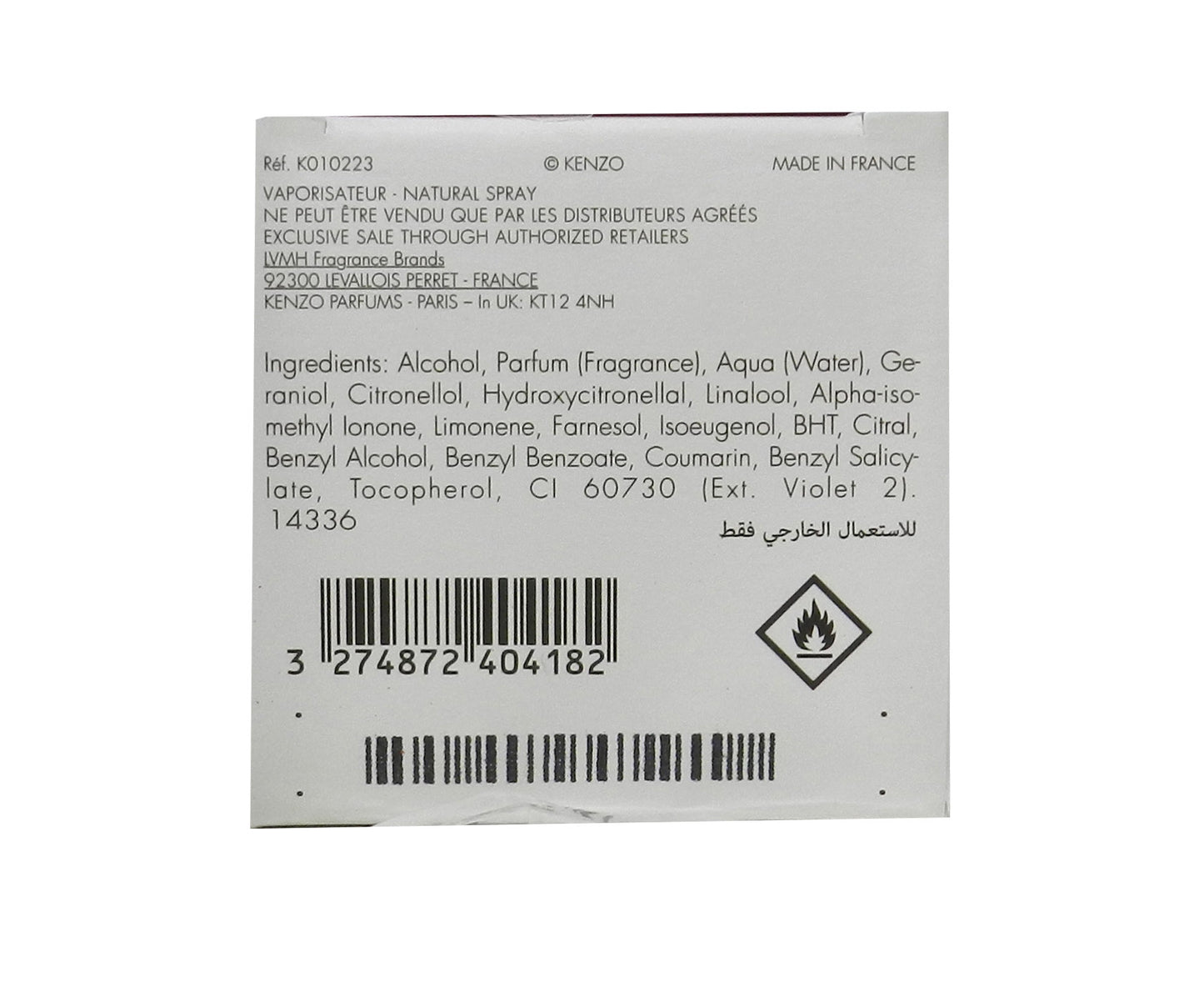 Kenzo Flower by Kenzo Eau De Parfum For Women 3.3 Ounces