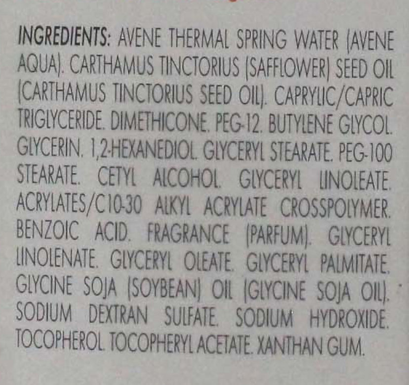 Avene Cleanance Hydra Soothing Cream 1.3 Ounce