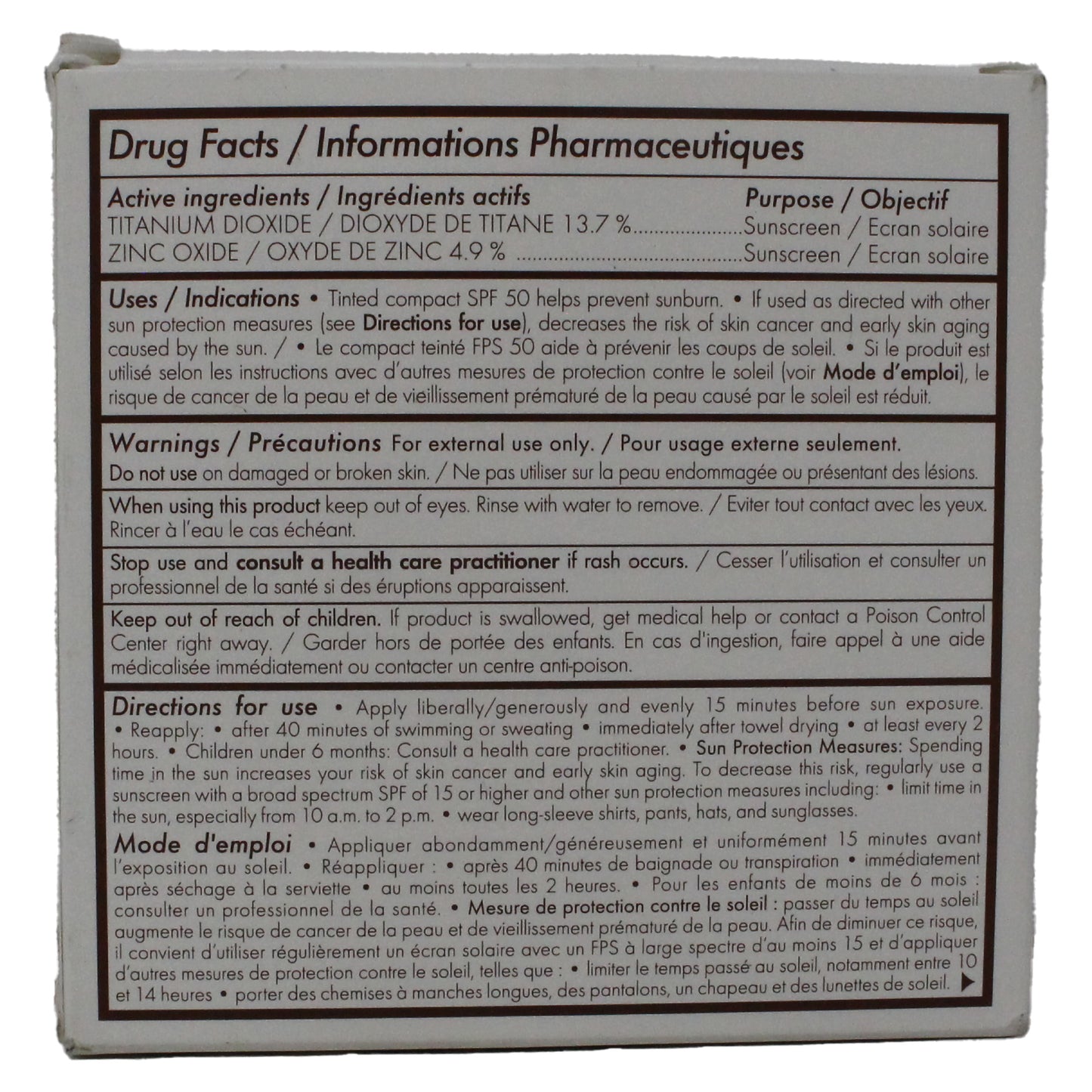 Avene Mineral Tinted Compact SPF 50, Honey - 0.3oz