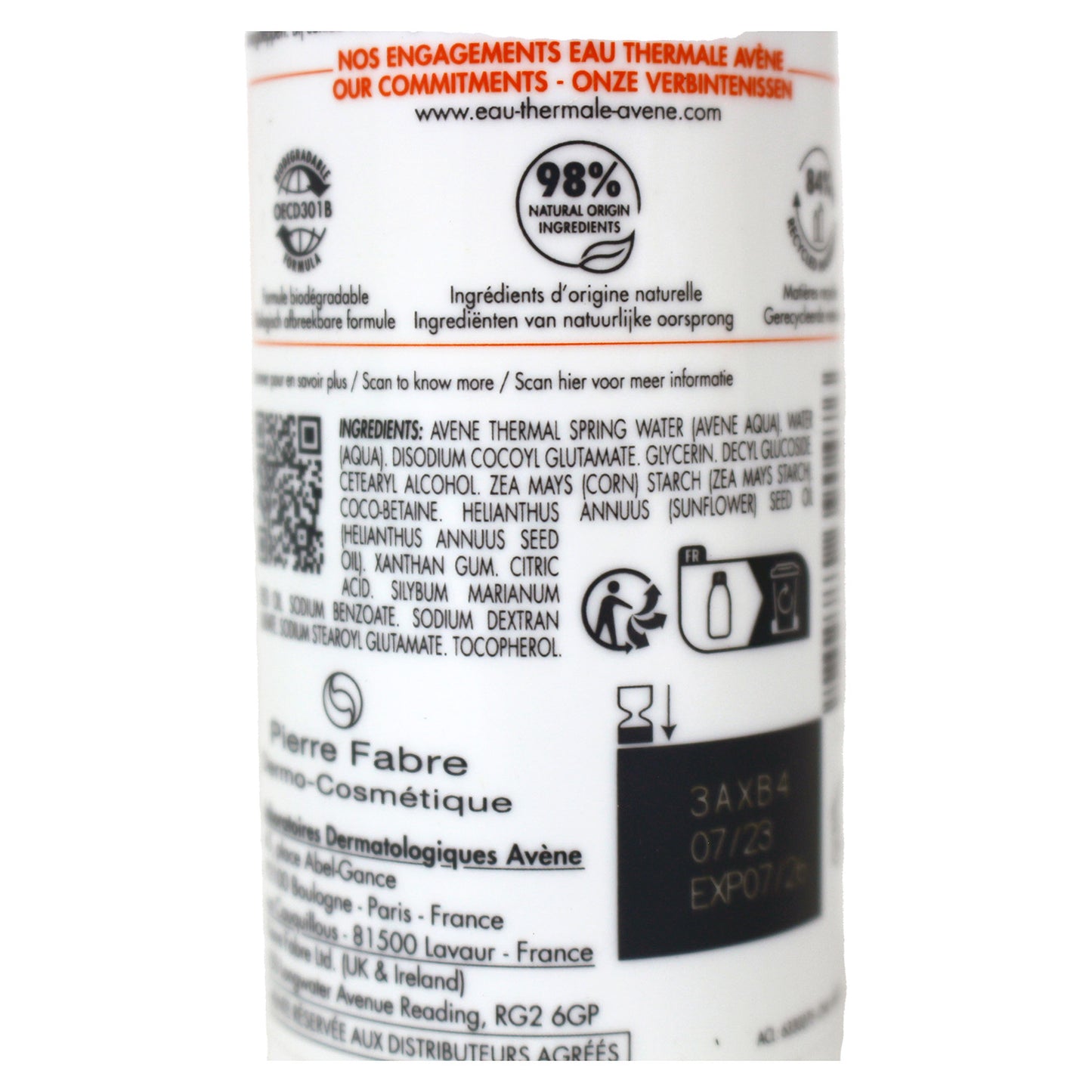 Avene Cleanance HYDRA Soothing Cleansing Cream 6.7 oz.