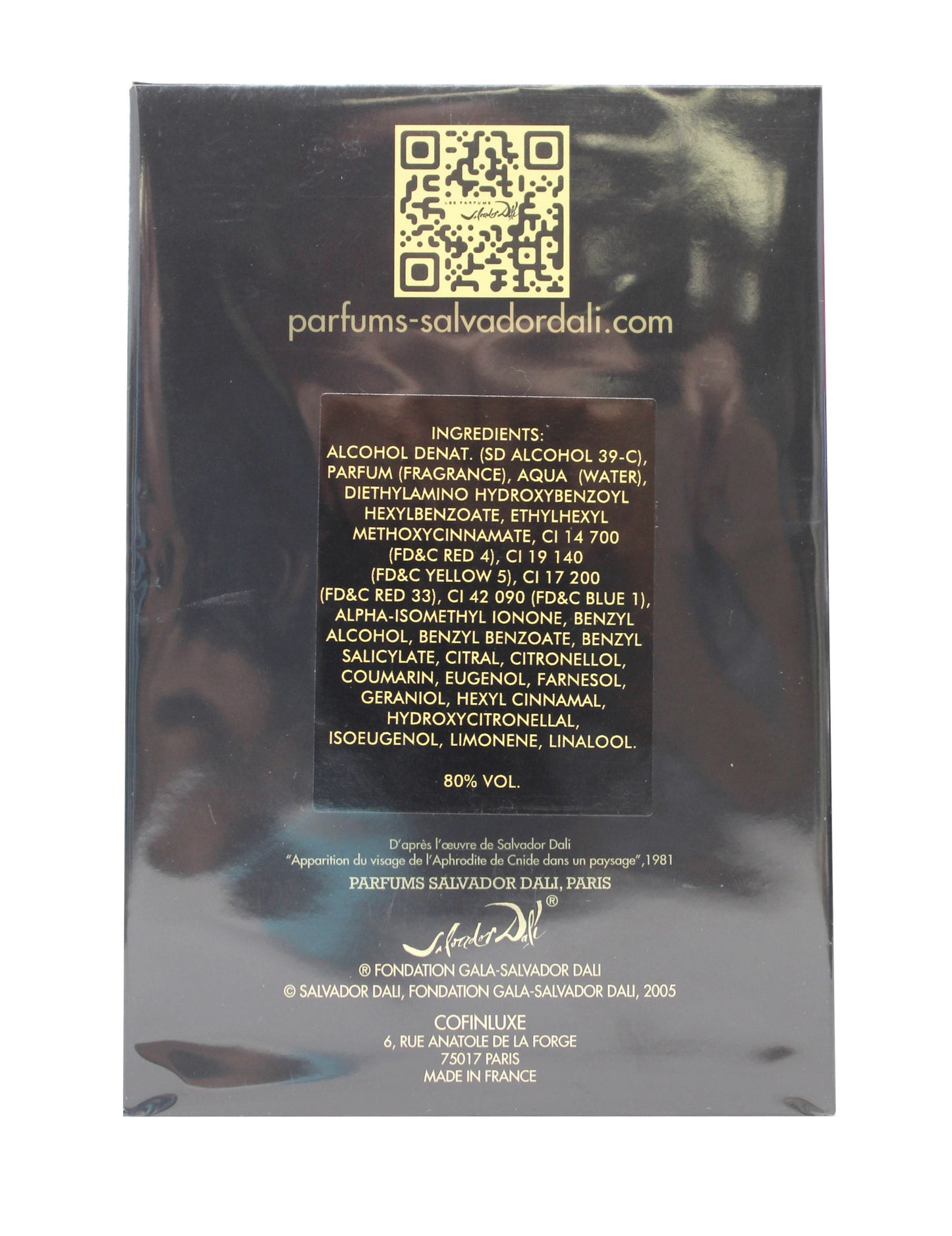 Salvador Dali Parfum De Toilette 1.7 Ounces