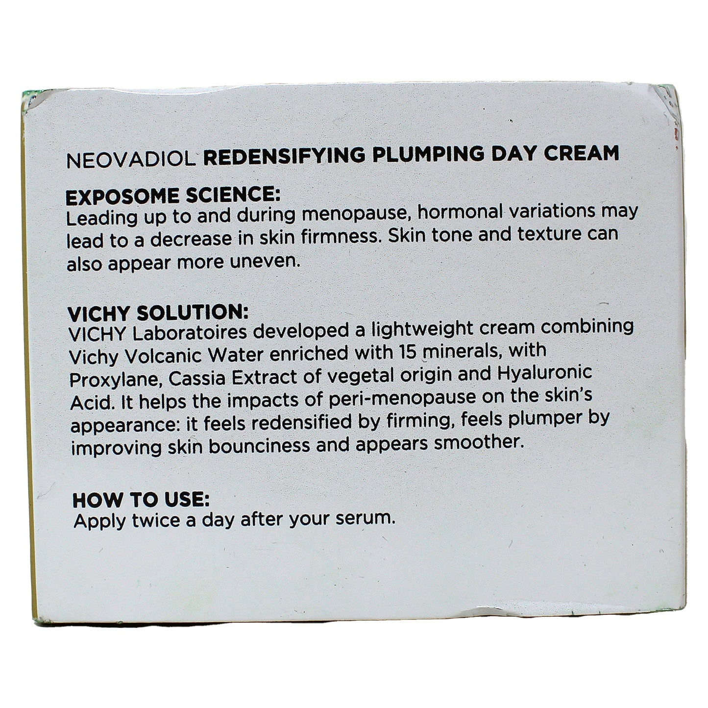 Vichy Neovadiol Redensifying Plumping Day Cream 1.69 Ounces