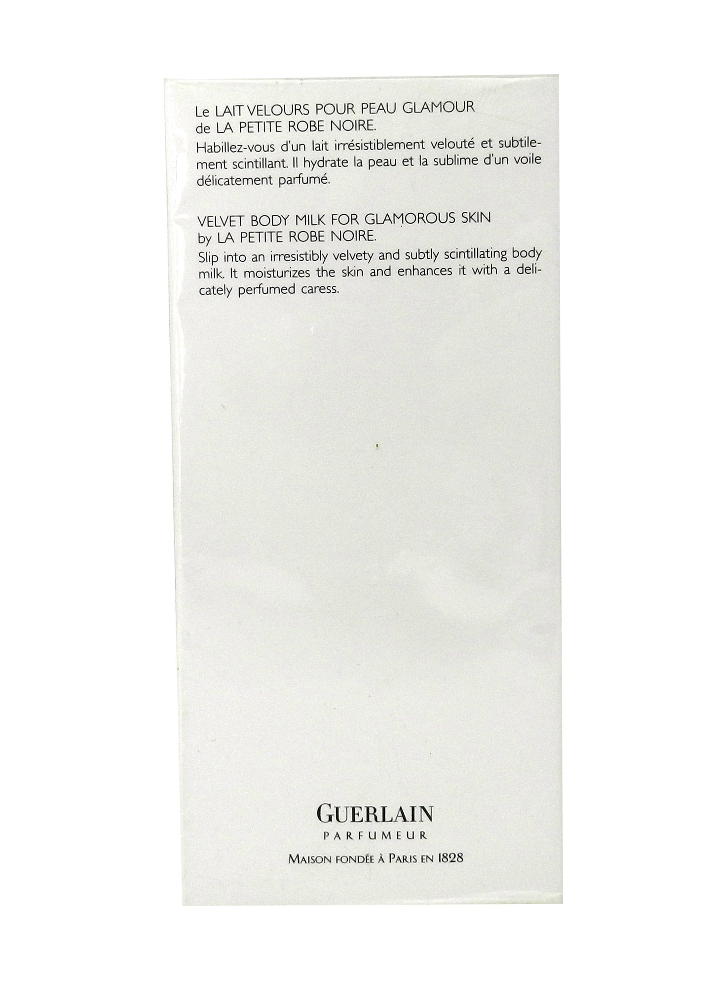 Guerlain La Petite Robe Noire Velvet Body Milk 6.7 Ounces