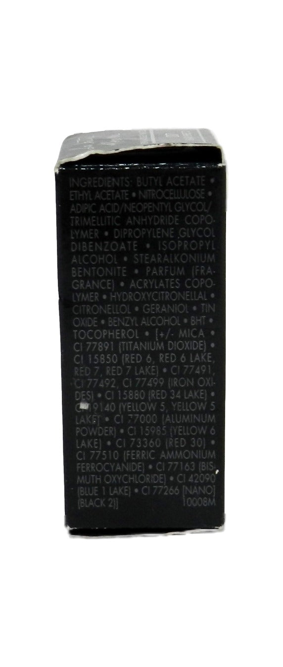 Guerlain La Petite Robe Noire Deliciously Shiny NailColor 7 Black Perfecto .29Oz