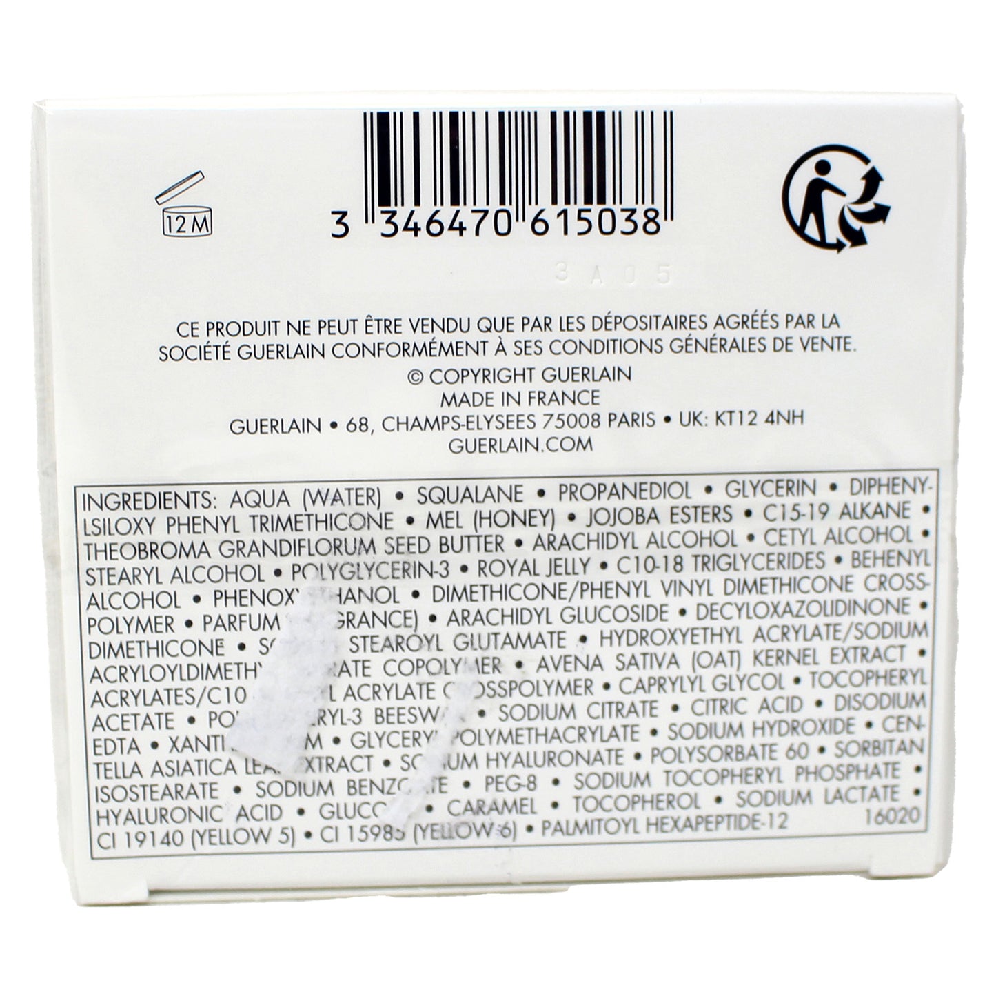 Guerlain Abeille Royale Crème Nuit 1.69 Ounce