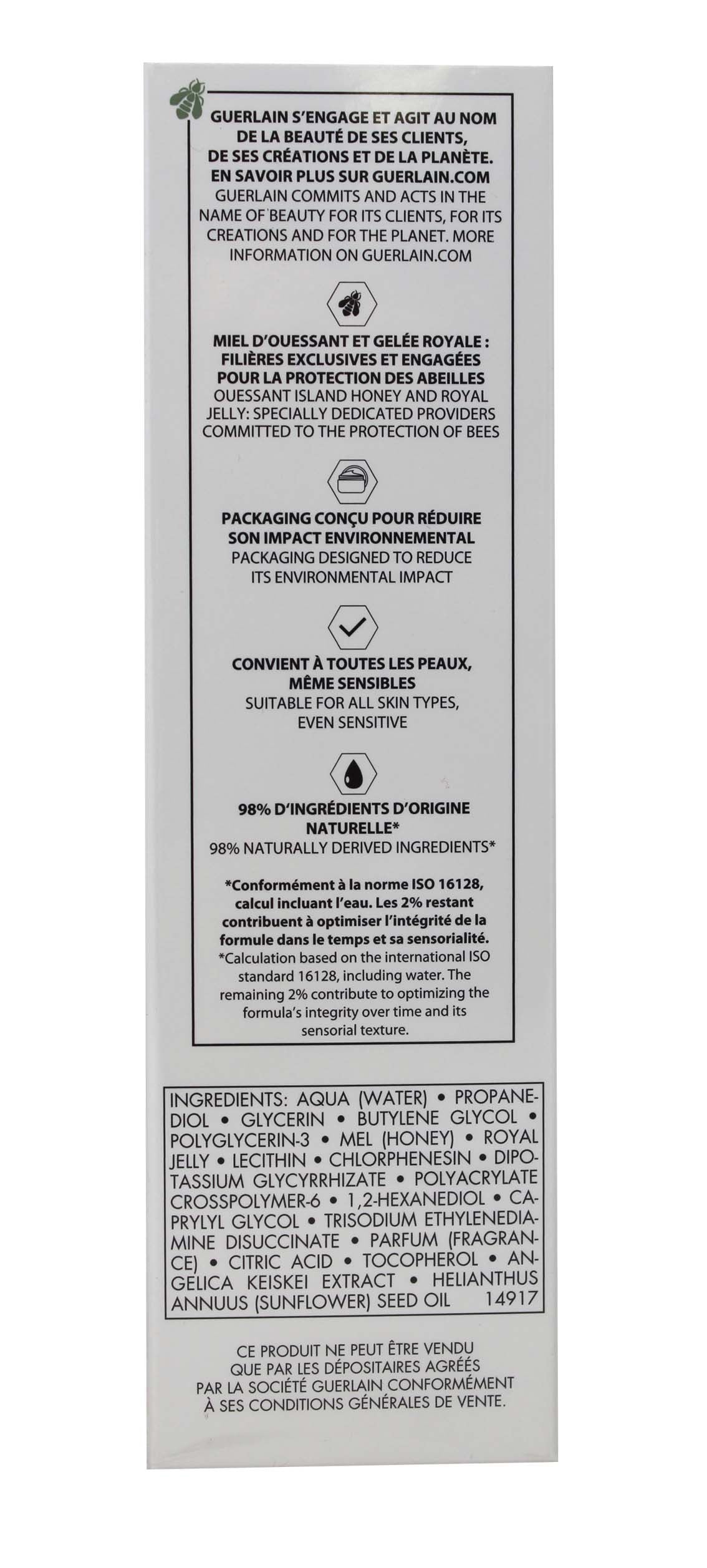 Guerlain Abeille Royale Fortifying Lotion With Royal Jelly 10.1 Fl Ounce