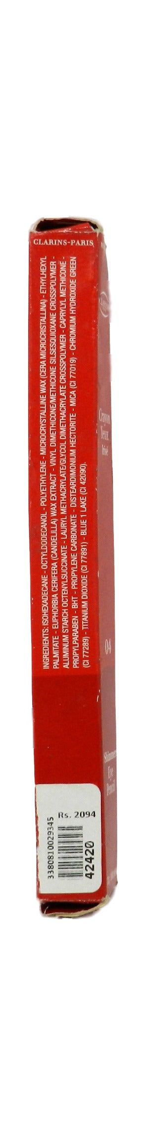 Clarins Shimmer Eye Pencil 04 Turquoise Flash 0.049 Ounces