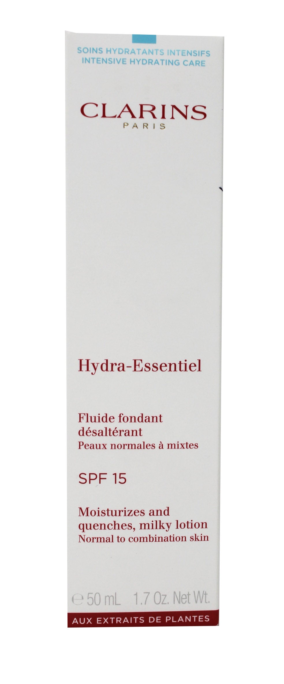 Clarins Hydra-Essentiel SPF 15 Milky Lotion 1.7 Ounces