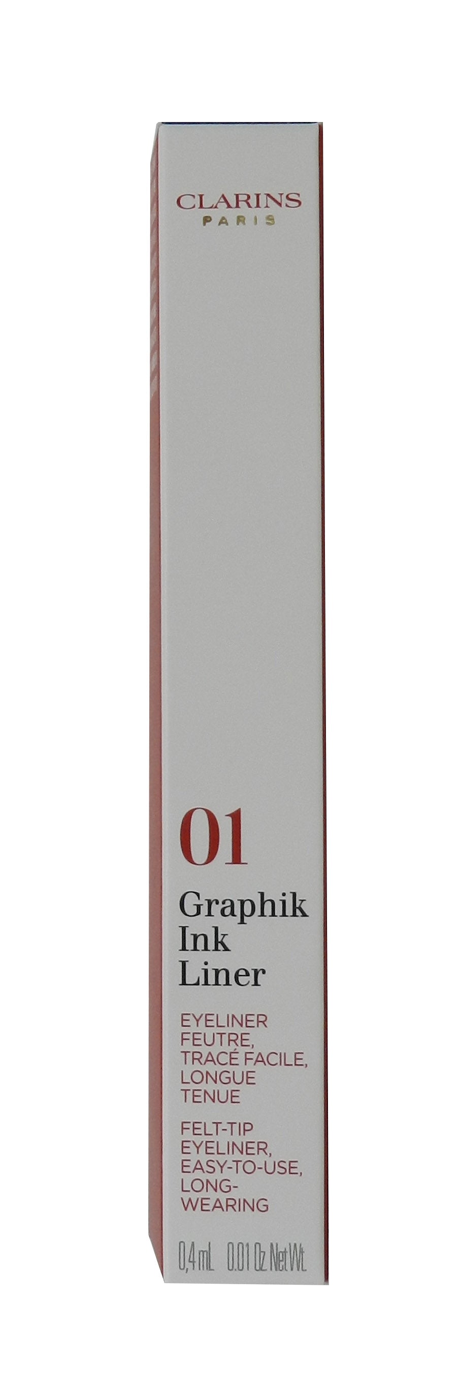 Clarins Felt-Tip Graphik Ink Liner 01 Intense Black 0.01 Ounces