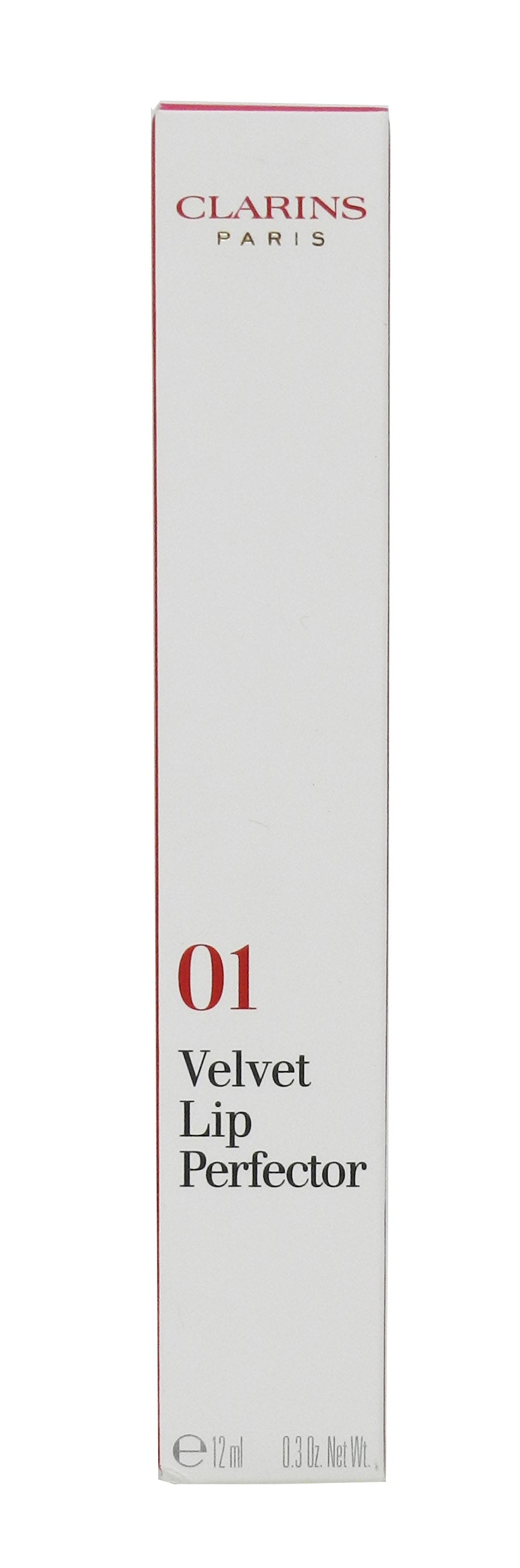 Clarins Velvet Lip Perfector 01 Velvet Nude 0.3 Ounces