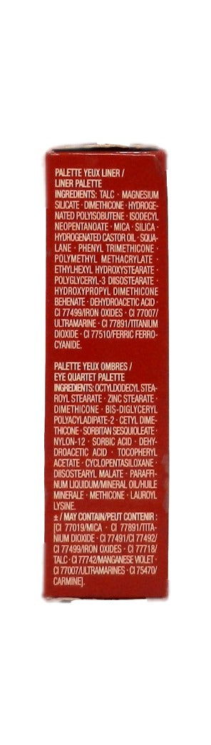 Clarins Eye Quartet & Liner 4 Palette Cotton Flower 0.18 Ounces