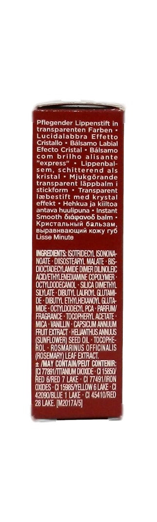 Clarins Instant Smooth Crystal Lip Balm 06 Crystal Mandarin 0.12 Ounces