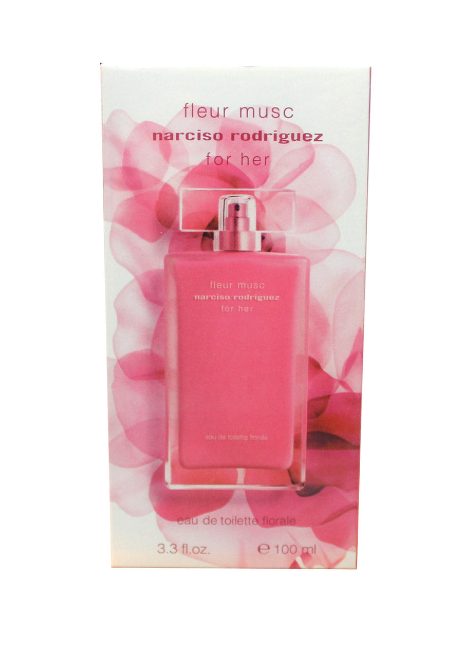 Narciso Rodriguez Fleur Musc For Her Eau De Toilette Florale 3.3 Ounce