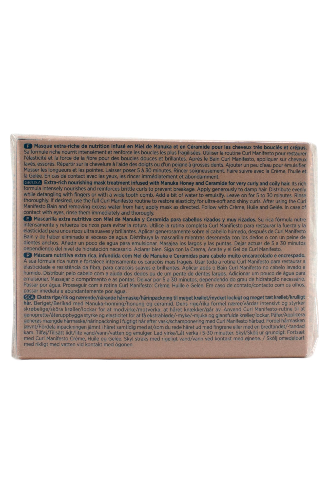 Kerastase Curl Manifesto Masque Beurre Haute Nutrition Extra Rich Nourishing Mask Treatment 6.76 Fl Ounce
