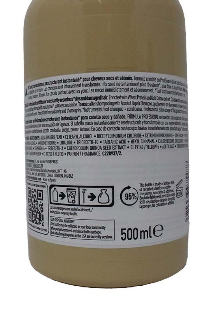 L'Oreal Professionnel Serie Expert Absolut Repair Conditioner 16.9 Ounce