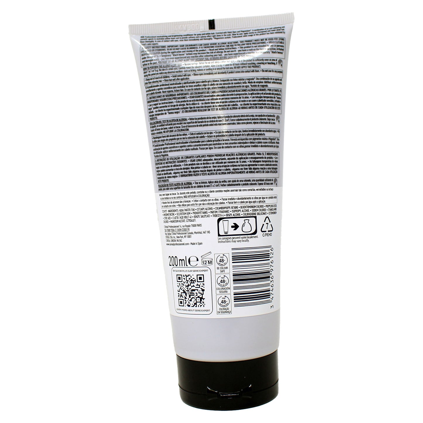 L'Oreal Professional Silver Color Depositin Purple Conditioner 6.7 Ounces