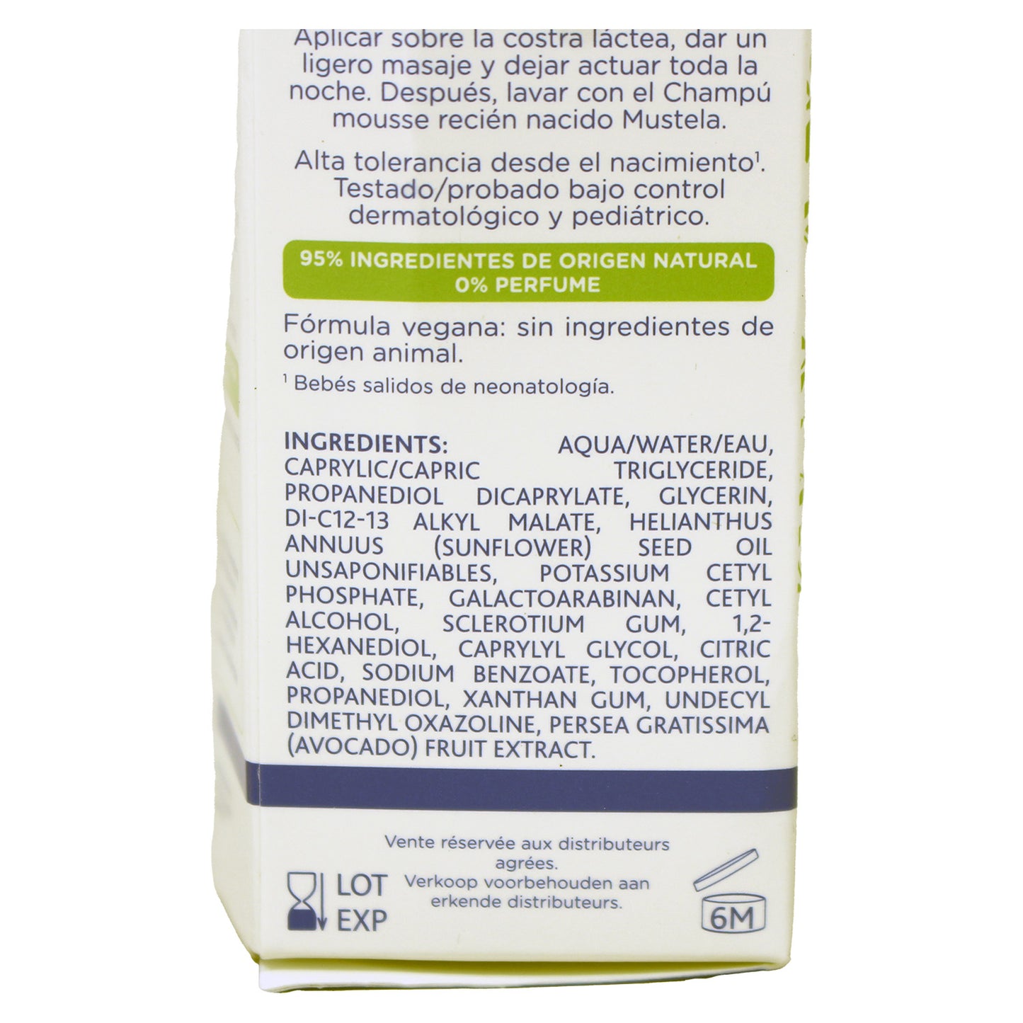 Mustela Baby Cradle Cap Cream, 1.35 Fluid Ounce