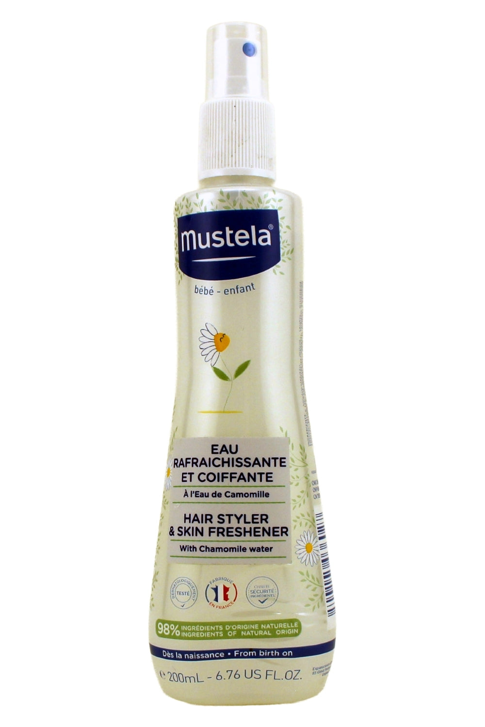Mustela Baby Hair Styler & Skin Freshener With Chamomile Water 6.76 Ounces