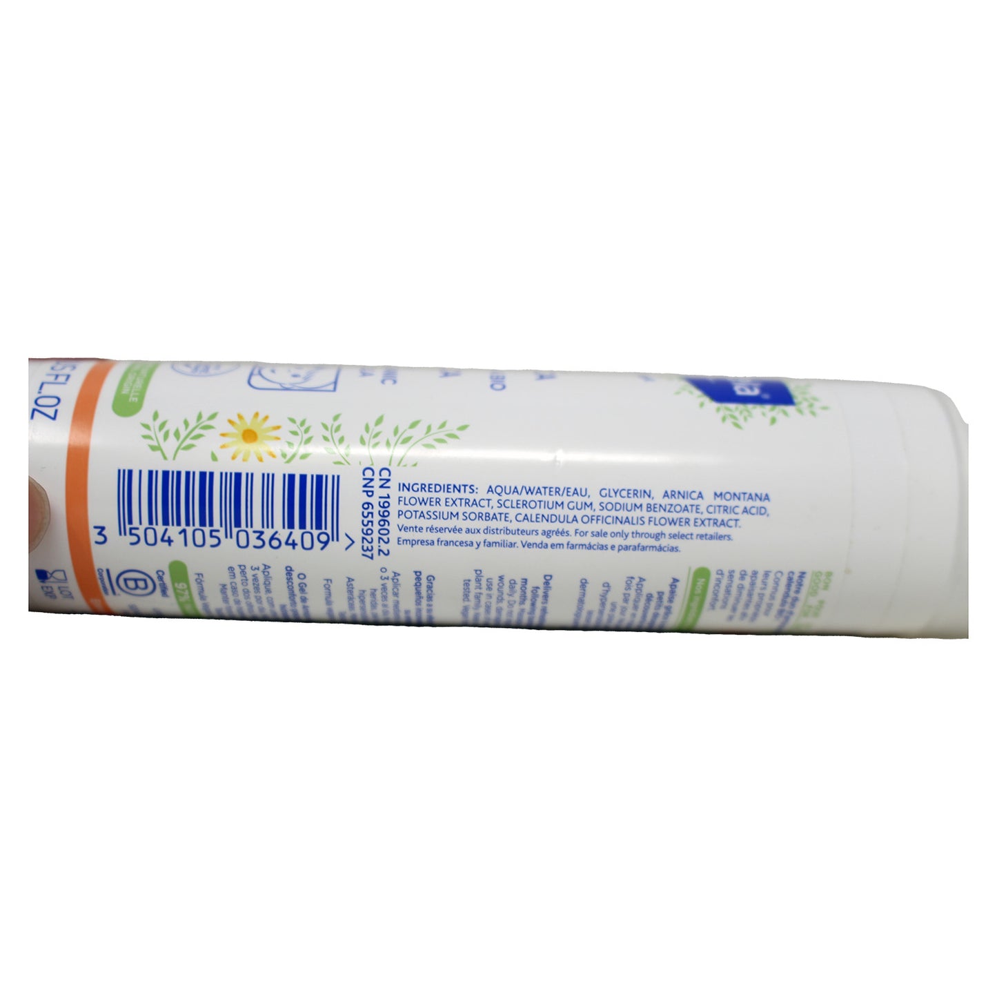 Mustela Baby Arnica Gel with Calendula - 3.38 fl. oz