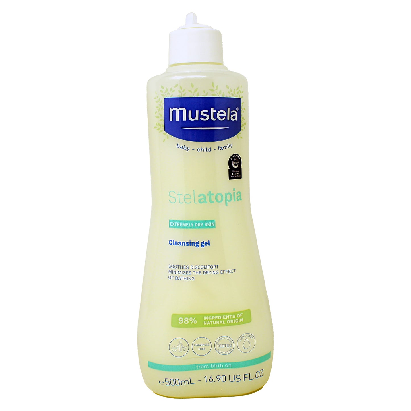 Musteal Stelatopia Cleansing Gel For Extremely Dry Skin 16.9 Ounces