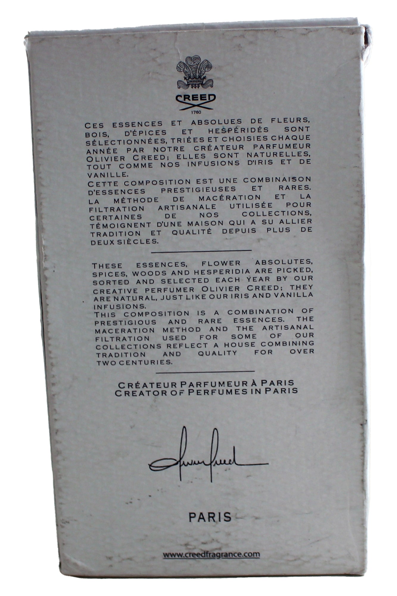 Creed Silver Mountain Water Eau De Parfum Spray 3.3 Ounce