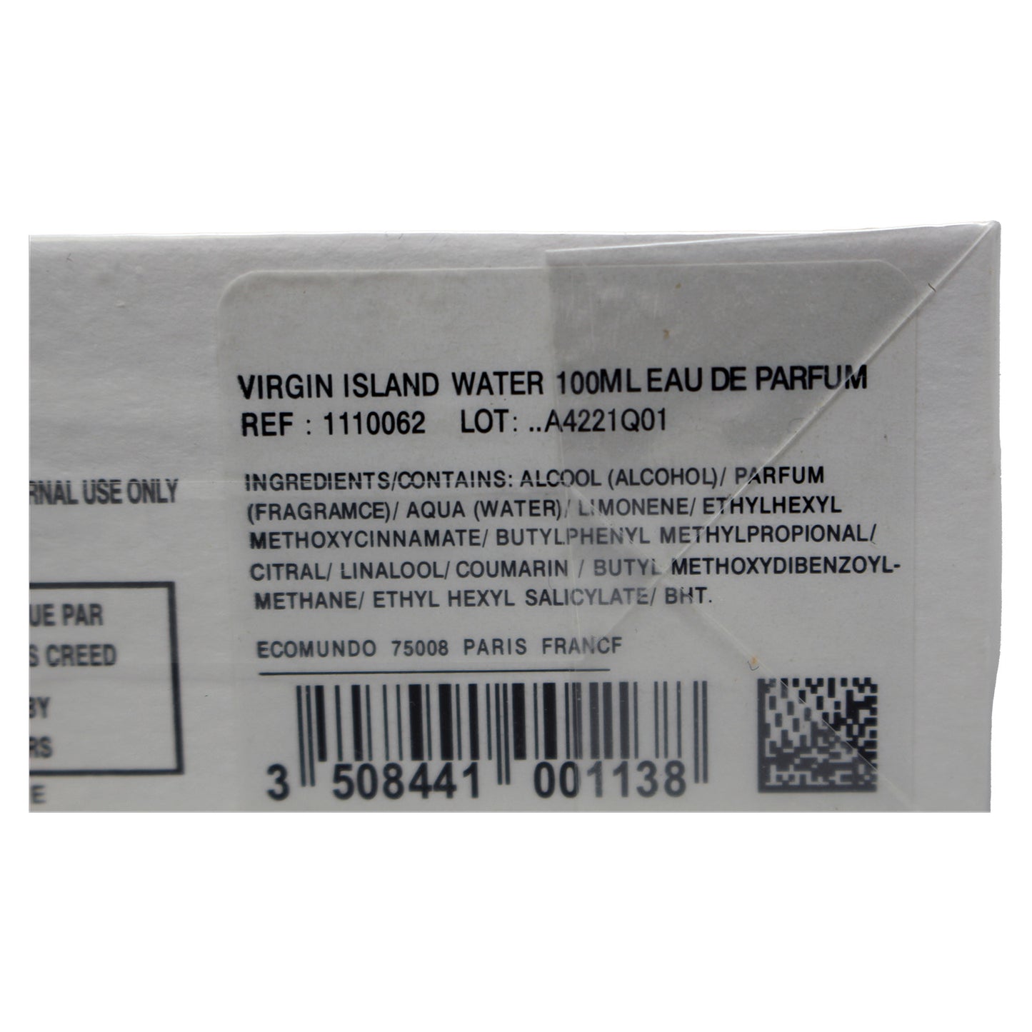 Creed Virgin Island Water Eau De Parfum3.3 Fl Ounce