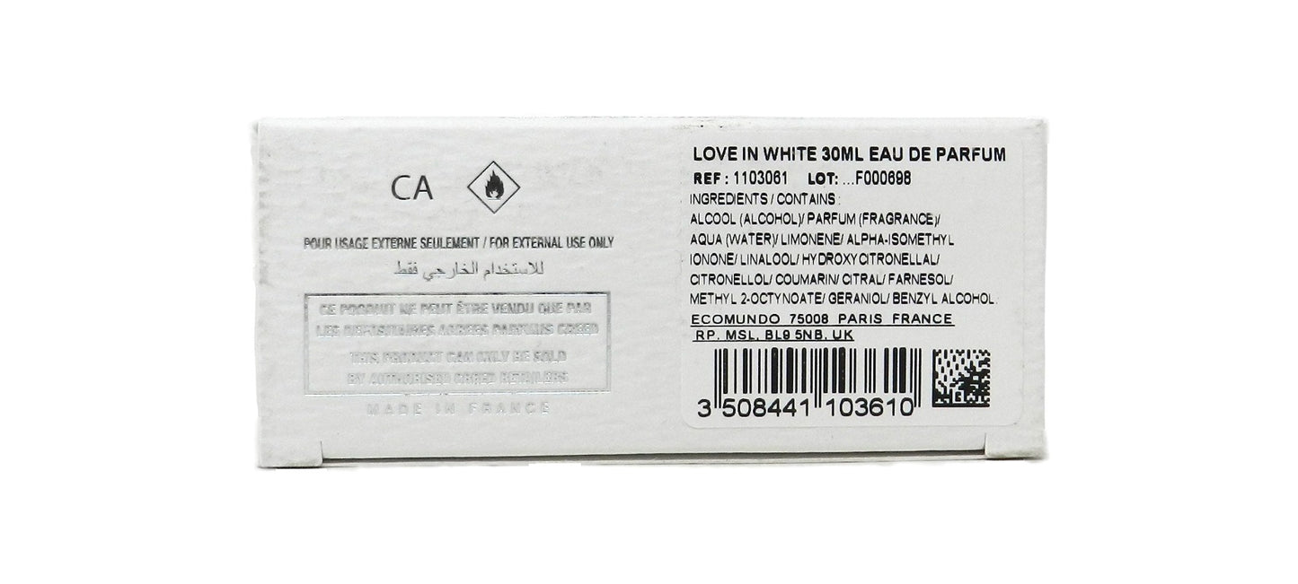 Creed Love In White Eau De Parfum For Women 1 Ounces