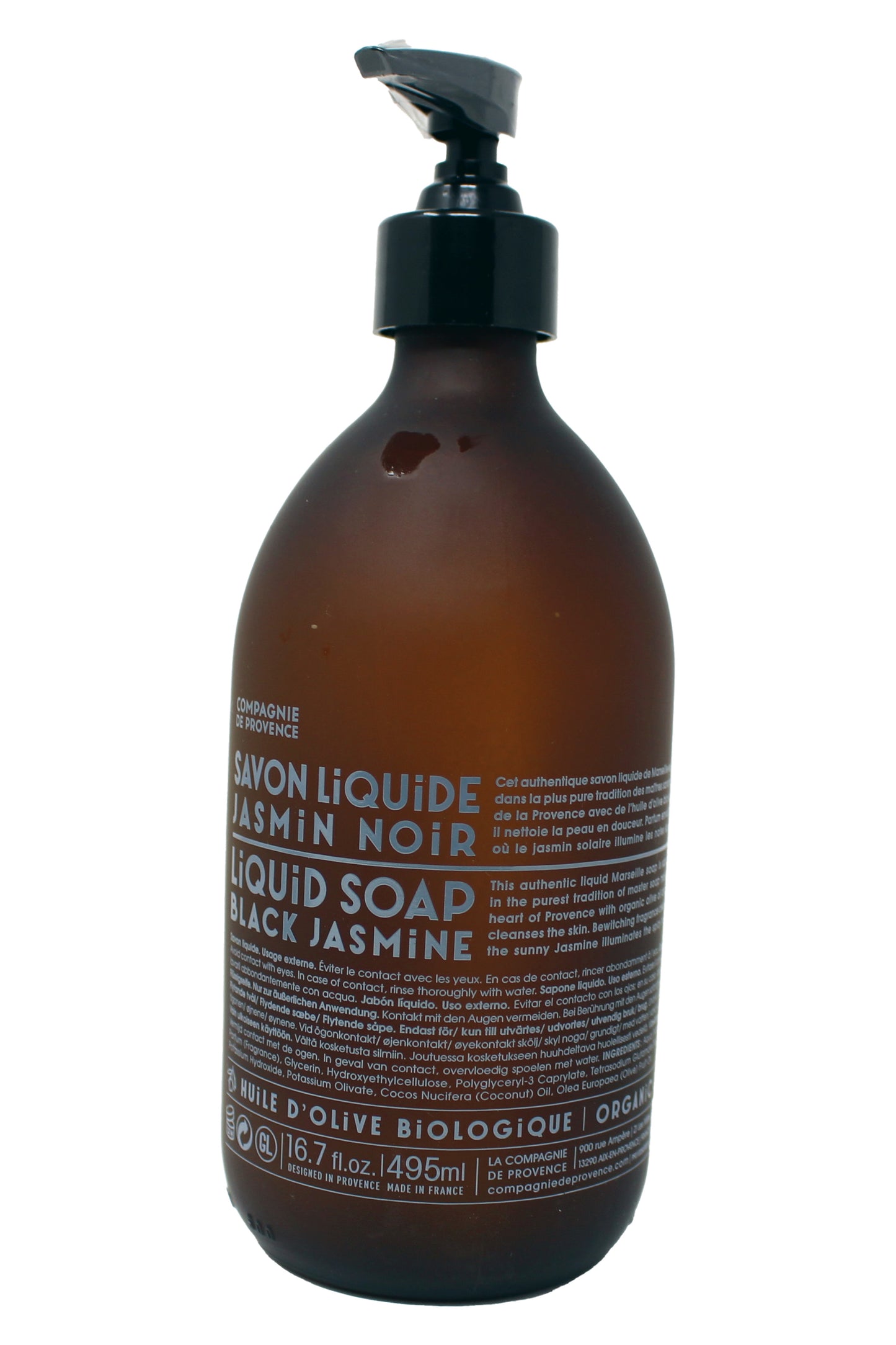 Compagnie De Provence Liquid Soap Black Jasmine 16.7 Fl Ounce