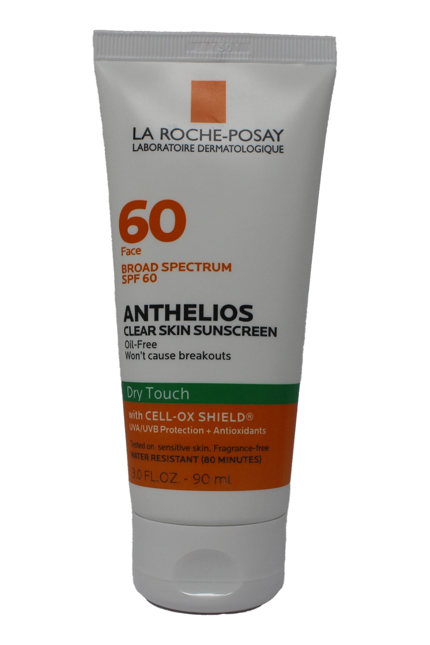 La Roche Posay Anthelios Clear Skin Sunscreen Dry Touch SPF 60 3 Ounce
