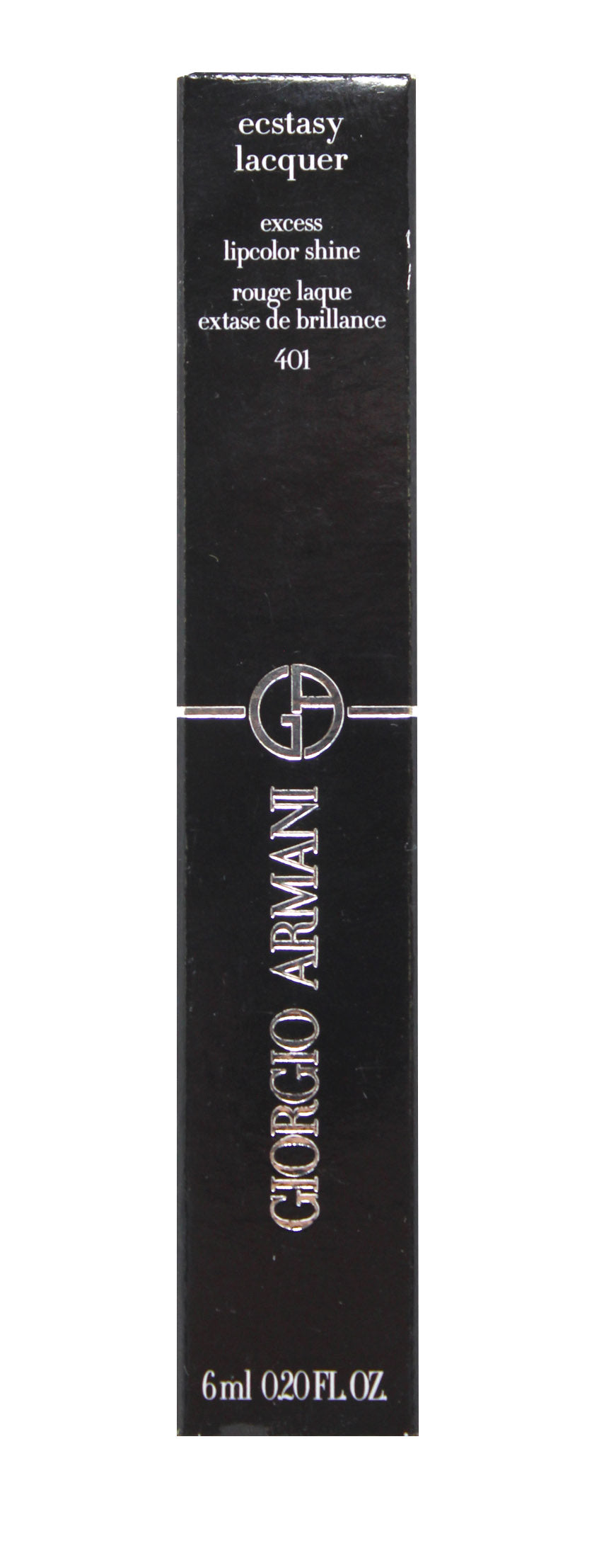 Giorgio Armani Ecstasy Lacquer Excess Lipcolor Shine 401 Red Chrome 0.20 Oucnes