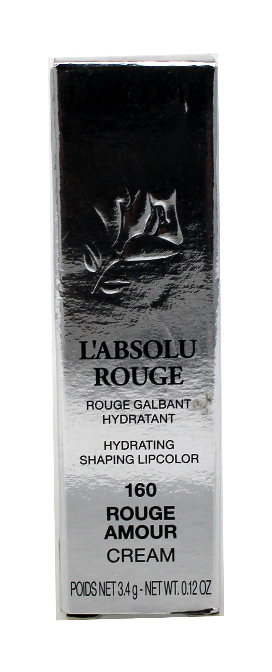 Lancome L'Absolu Rouge Hydrating Shaping Lipcolor Rouge Amour 160 0.12 Ounce