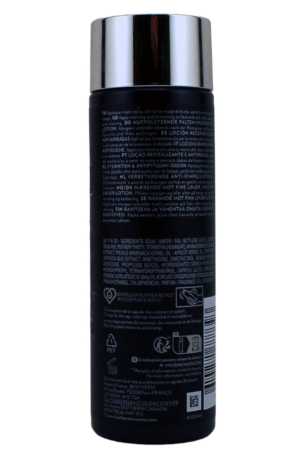 Biotherm Homme Force Supreme Anti-Aging Face Lotion for Men, 6.76 Fl. Oz.