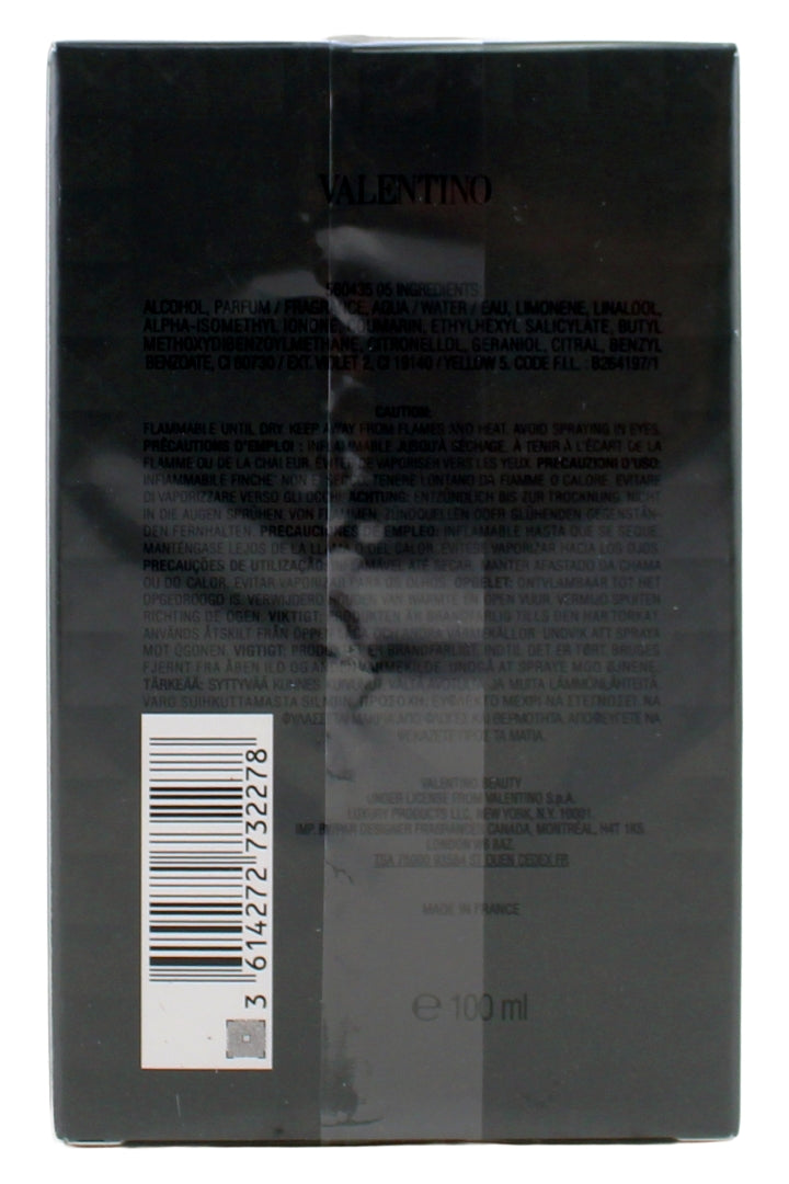 Valentino Uomo Intense Eau De Parfum 3.4 Fl Ounce