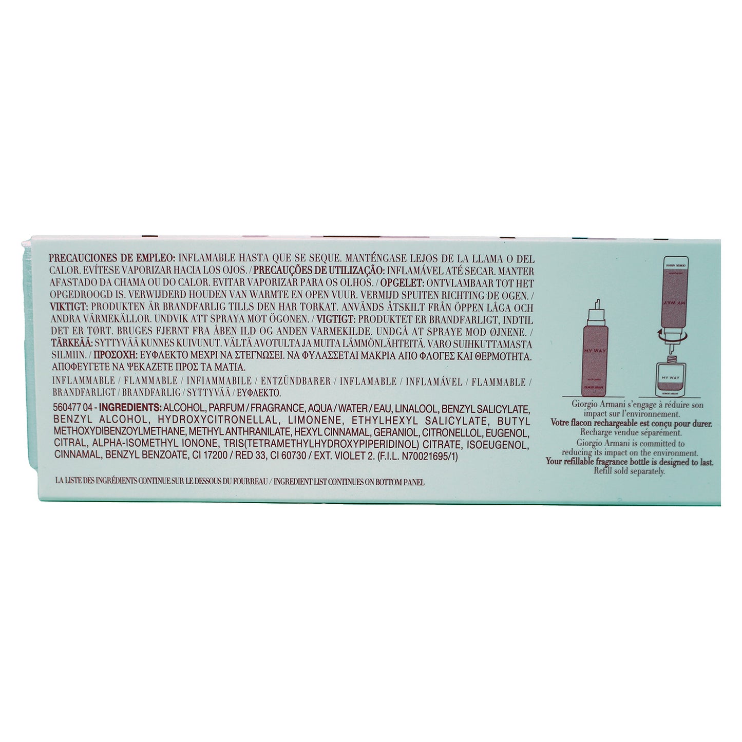 Armani My Way Giftset 1.25 Ounce