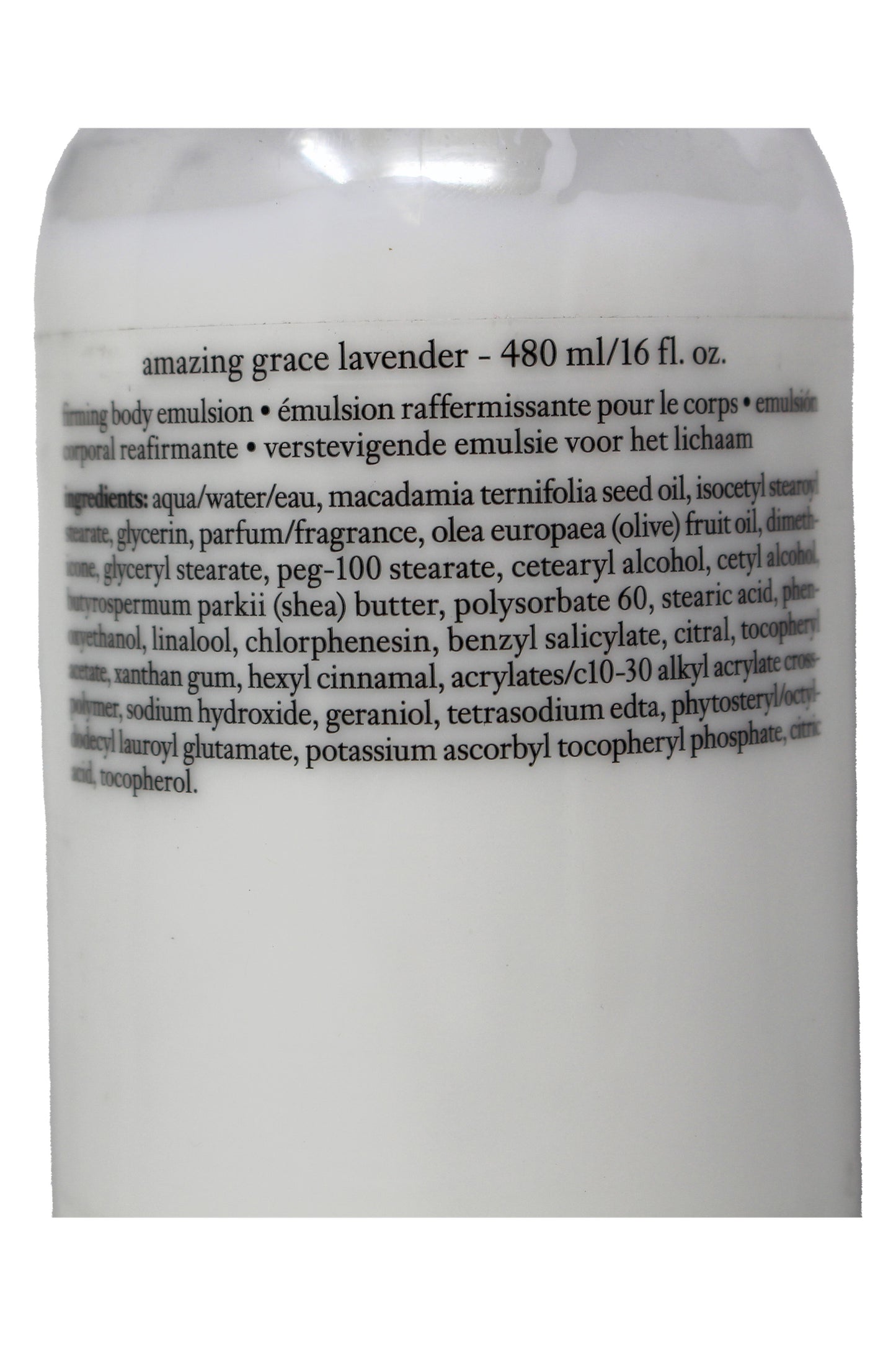 Philosophy Amazing Grace Lavender Firming Body Emulsion 16 Ounces