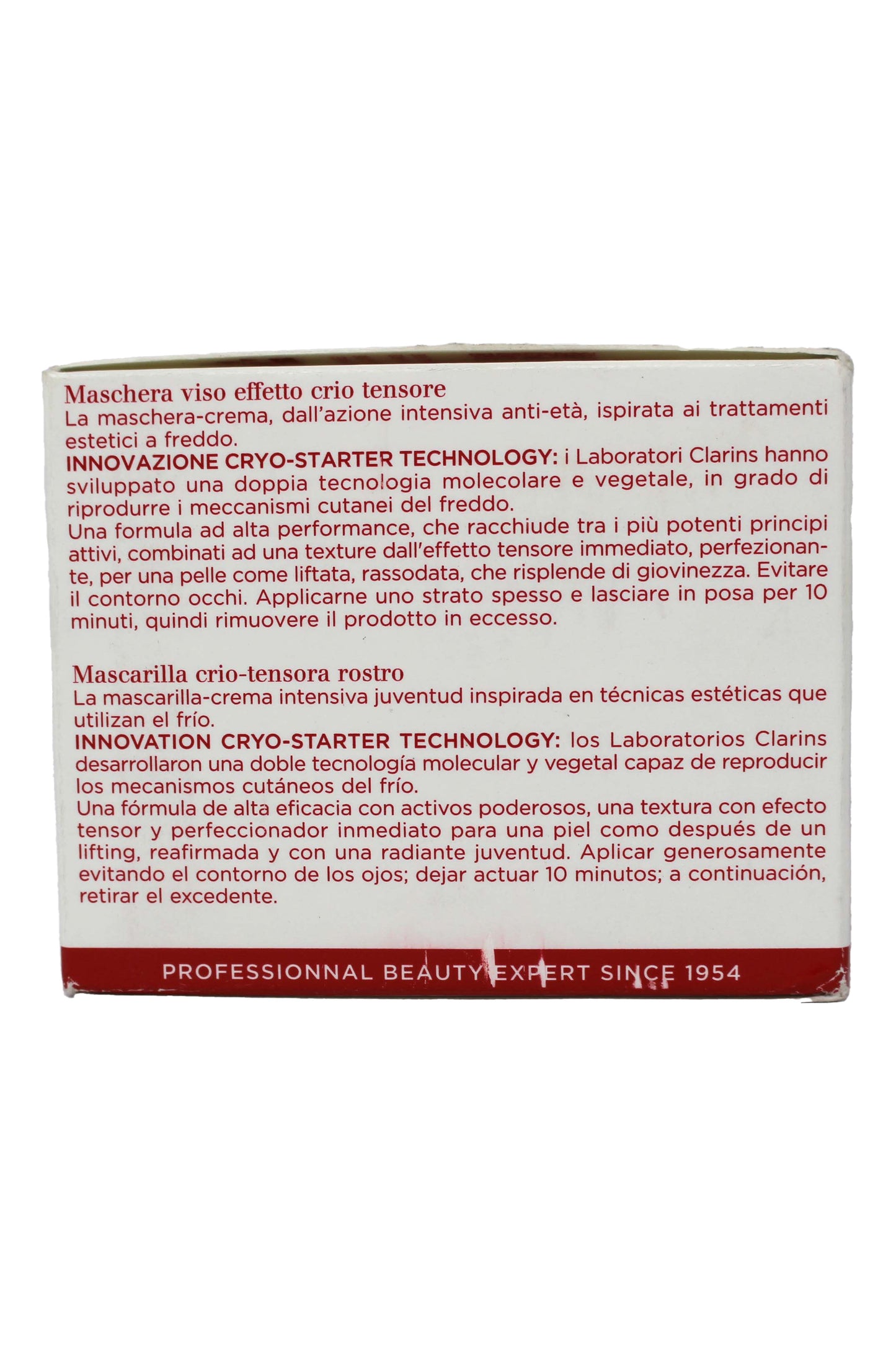 Clarins Cryo Fash Cream Mask 2.5 Ounce