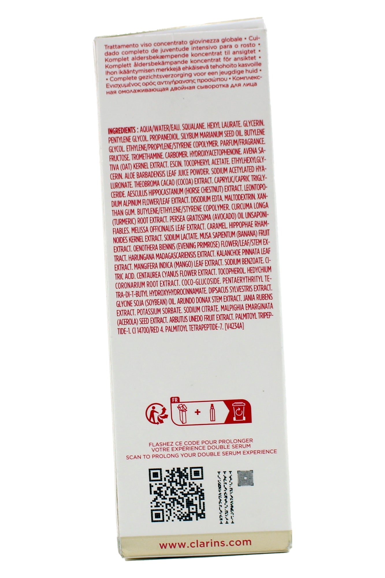 Clarins Double Serum Compete Age Defying Concentrate 1.7 Ounces