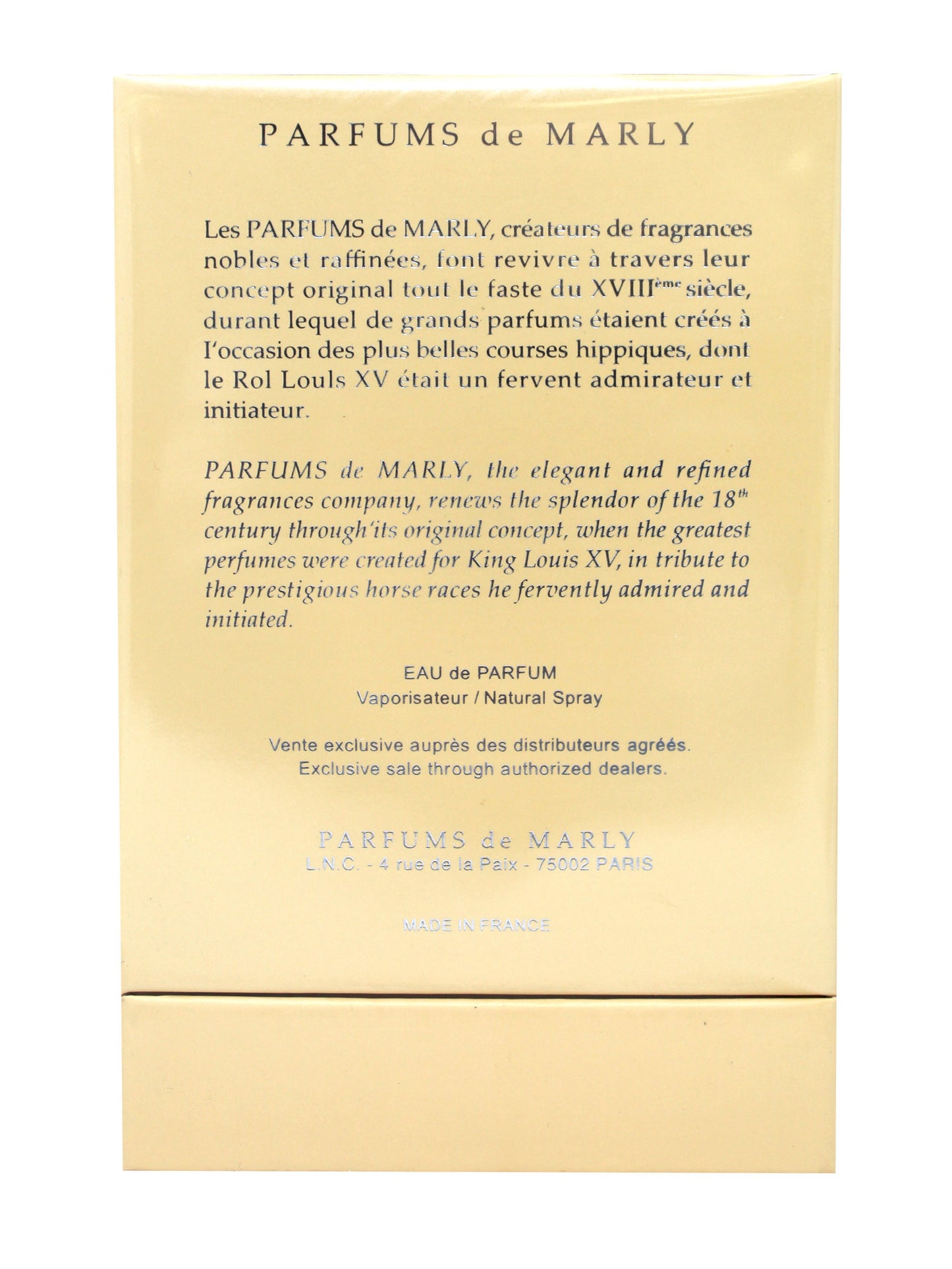 Parfums De Marly Cassili Eau De Parfum For Women 2.5 Ounces