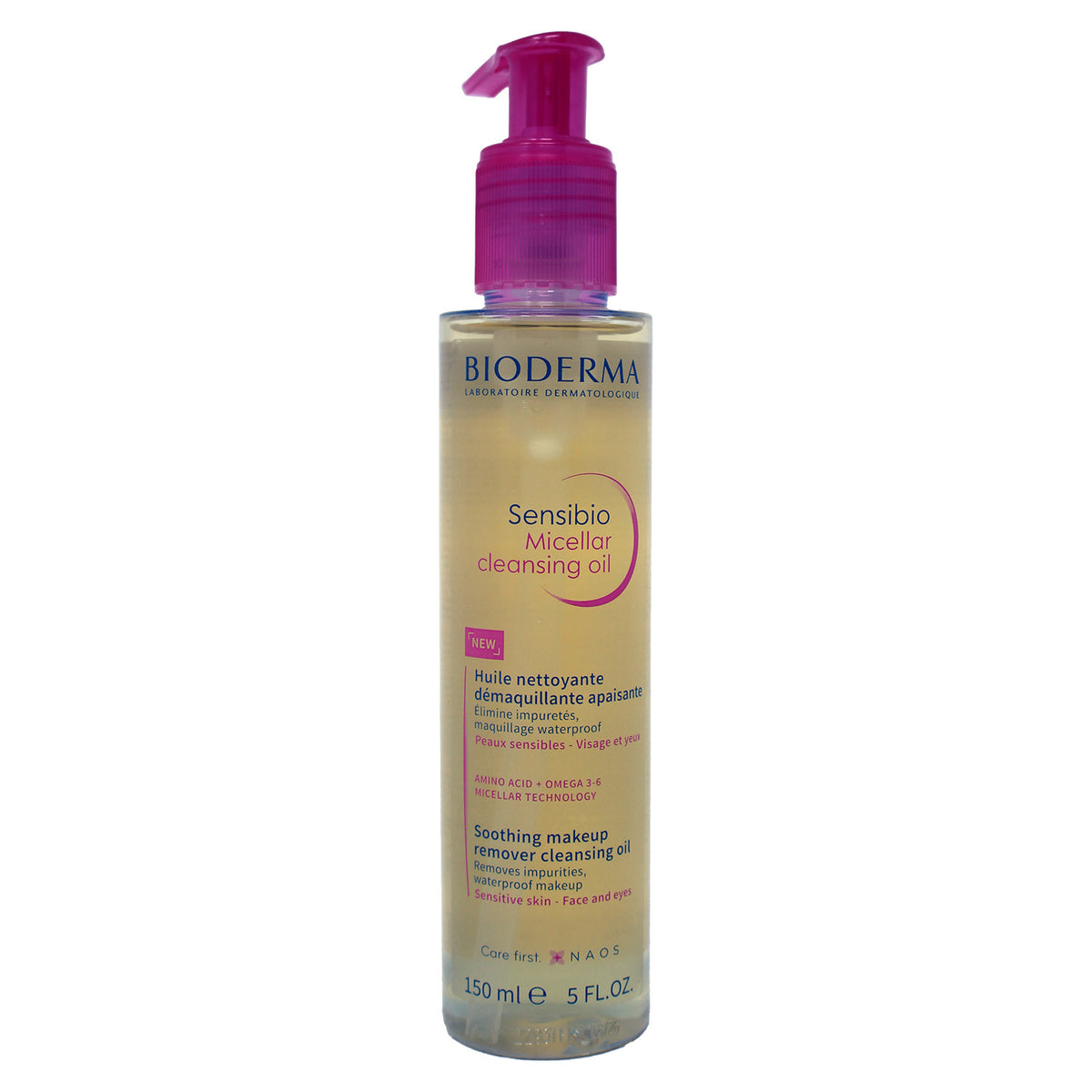 Bioderma Sensibio Micellar Cleansing Oil 5.0 Fluid Ounces