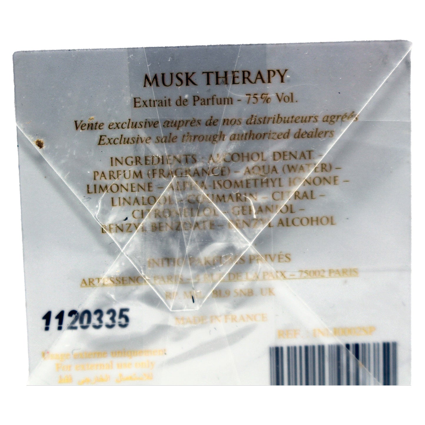 Inito Musk Therapy Exrait De Parfum 3.04 Fl Ounce