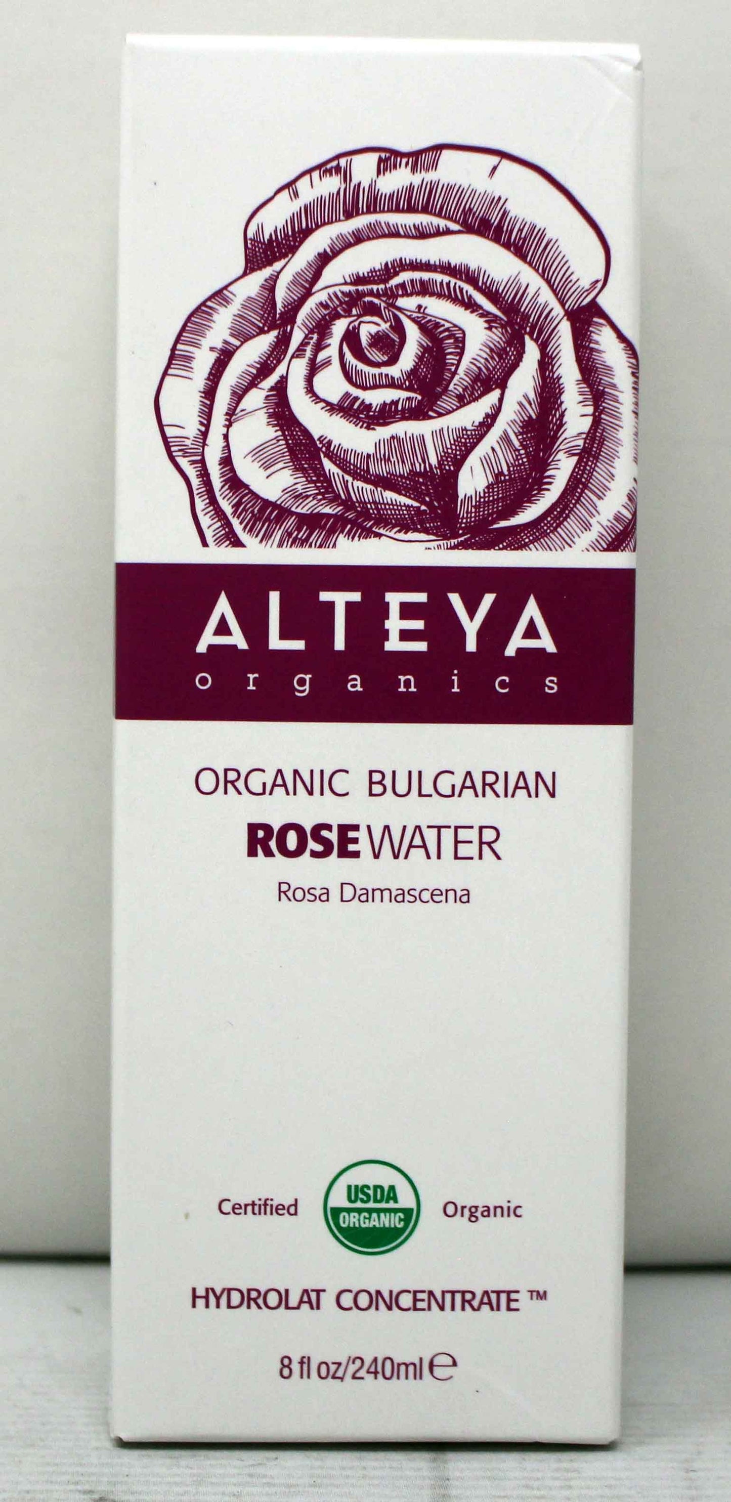 Alteya Organics Bulgarian Rose Water Hydrolat Concentrate 8 Oz (Slightly Used)