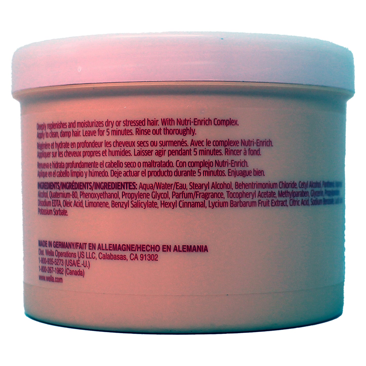 Wella Invigo Nutri-Enrich Deep Nourishing Mask, 16.9 oz
